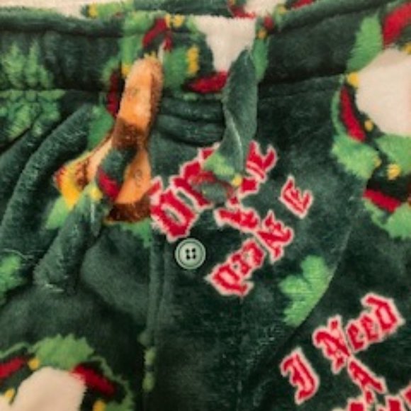Fuzzy Elf Jammies Bottoms - Picture 4 of 4